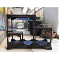 Meja Bonsai Stand Bonsai Kayu Jati - A1