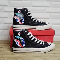 bape heart converse