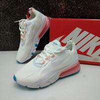 nike 270 react white pink