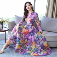 Jual Long Sleeve Maxi Dress Model 