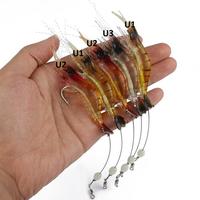Umpan udang umpan mancing menyala dalam gelap umpan ikan laut lure gid
