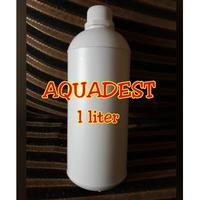 Aquadest / Aquades / Akuades (Aqua Destilata) 1liter