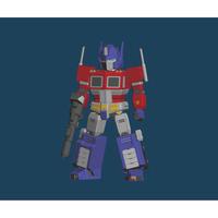 DIY Papercraft Papercraft SD Optimus Prime Ver.2