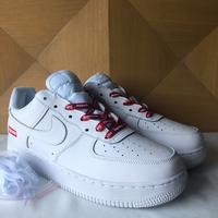 white forces with red check
