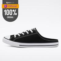 leather sneaker mules