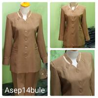 BAJU SRAGAM WANITA PNS DINAS KANTOR WARNA PEMDA ACEH STELAN CELANA