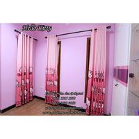 Gorden Hello Kitty untuk kamar anak perempuan 1