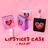 Tas Kosmetik / Makeup Bling Bling Harajuku dengan Cermin Laser