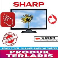SHARP LED TV - 24 Inch - LC24SA4000I ,USB, model terbaru,RESMI