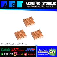 Heatsink Raspberry PI Plus Adhesive Thermal Pad Copper 13x12x5mm