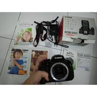 BODY ONLY CANON 600D Second Kamera Camera DSLR SLR BO 600 D Bodi Dus