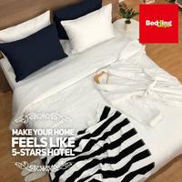 BEDCOVER / DUVET HOTEL WHITE 100%COTTON 200TC