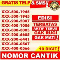 Nomor Perdana Cantik 10 Digit | No Kartu Telkomsel Simpati XL As Tri 3