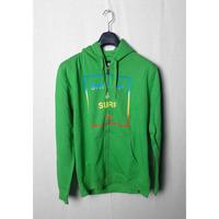 Hoodie Original Quicksilver Shut up and Surf - Green