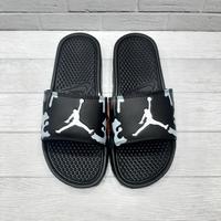 jordan white sandals