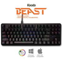 Review KOODO BEAST Mechanical Keyboard TKL | Tenkeyless | Tokopedia