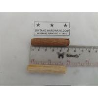 Dowel Kayu Bulat Ulir 10x50mm Pin Stik Paku Pasak Kayu Kursi /pcs