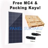 Panel Surya 150wp Polycrystalline Promo Free Palet