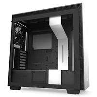 NZXT H710 ATX Mid Tower Gaming Case - Matte Black - Matte White