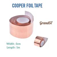 Pure Copper Copper Foil 5M Shielding Sheet Width 15Mm Thickness 0.3 Mm Double-Sided Conductive Roll Pure Copper Copper Foil 5M Shielding Sheet Width 15Mm Thickness 0.3 Mm Double-Sided Conductive Roll