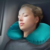 Romix Bantal Leher - Neck Pillow - Batal Leher Empuk dan Nyaman