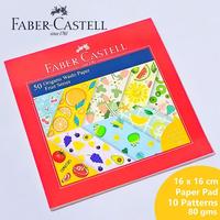 Faber Castell Origami Washi Paper Fruit 16x16 Kertas Lipat Motif