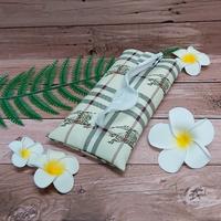 TECHNOZIO Tempat Tissue Travel Motif Garis Cream