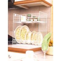RAK PIRING TARIK 2 SUSUN TANPA TATAKAN MODELIN KITCHEN SET BAWAH-GOJEK