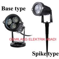 LAMPU LED SOROT 3W TAMAN TANCAP 3 W WATT MATA GARDEN OUTDOOR TERMURAH