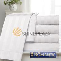 Romantic Hotel Sprey Set Putih Katun Jepang