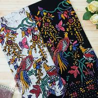 KAIN BATIK TULIS Batik Bakaran bahan sarimbit seragam (Merak warna)