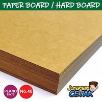 Karton board yellow board hardboard paper board ukuran 65x75cm no.30