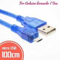 Kabel Data Micro USB untuk Arduino Leonardo Promicro 1M 100cm MicroUSB