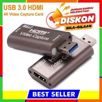 Video Capture Alat untuk Live Streaming OBS VMix USB 3.0 60fps 4K