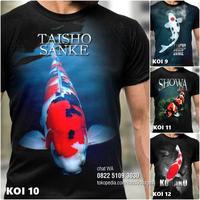KAOS KOI | Kaos KOI KOHAKU SHOWA Tancho Sanke Taisho Sanke