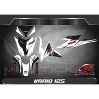 striping motor vario 125 semi full body motif battlax