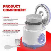 Gambar Maspion Rice Cooker Mini EX-0618 0.8 Liter / Magic Com Penanak Nasi dari BYBUDDIES undefined 2 Tokopedia