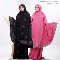 Gambar MUKENA TELEKUNG RUKUH HANTARAN LEBARAN BORDIR DONITA GROSIR TASIK dari Mukena Indonesia Indah undefined 5 Tokopedia