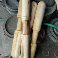 Gambar alu kayu akasia panjang 50 cm bolak-balik dari METRO11 undefined 1 Tokopedia