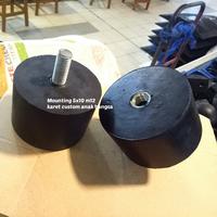 Gambar 5x10 rubber mounting m16 karet peredam mesin dari Toko Karetaku undefined 1 Tokopedia