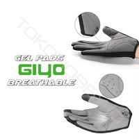 Gambar Sarung Tangan Sepeda Gel Touch Screen Full Finger GIYO S05L - Hitam, XXL dari TOKOHOBBY.ID undefined 4 Tokopedia