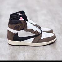 Gambar Travis scott x air jordan 1 high reverse swoosh 100% authentic dari kilays undefined 3 Tokopedia
