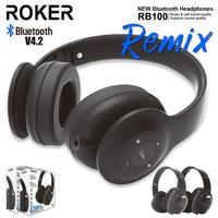 Gambar Roker Remix Extra Bass Wireless Bluetooth Headphone RB100 dari bbqueen undefined 1 Tokopedia