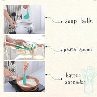Gambar Sutil Silicone Cooking Utensils Set Deffect Jual Murah - Merah dari Shine Glamour undefined 3 Tokopedia