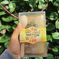 Gambar Madu Sarang asli honeycomb Tani lebah 500 gr dari Modi Madu Honey Shop undefined 4 Tokopedia