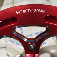Gambar crank raze 54T sepeda lipat Sepeda Minion warna merah baca deskripsi dari Akong jaya bike undefined 4 Tokopedia