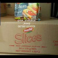 Gambar Keju Prochiz Slice isi 10 slice dijual per dus (170 grx24 pc)ViaJNE dari Toko Aneka Kue Kranji undefined 1 Tokopedia