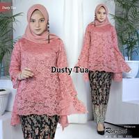 Gambar FS09 Setelan Kebaya Brukat Rinjani Jumbo/Kebaya Modern/Kebaya Wisuda dari Kebaya Brokat Modern undefined 1 Tokopedia