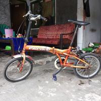 Gambar sepeda lipat ukuran 16 dari valentcia arta mevina undefined 1 Tokopedia