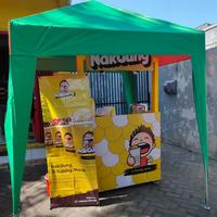 Gambar tenda cafe 2x2 bebas warna - Maroon, 2x2 dari larisjaya46 undefined 3 Tokopedia